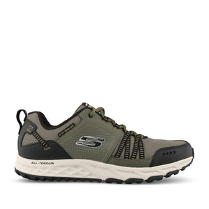 Skechers Mens 51591 Escape Plan Trainer In Olive