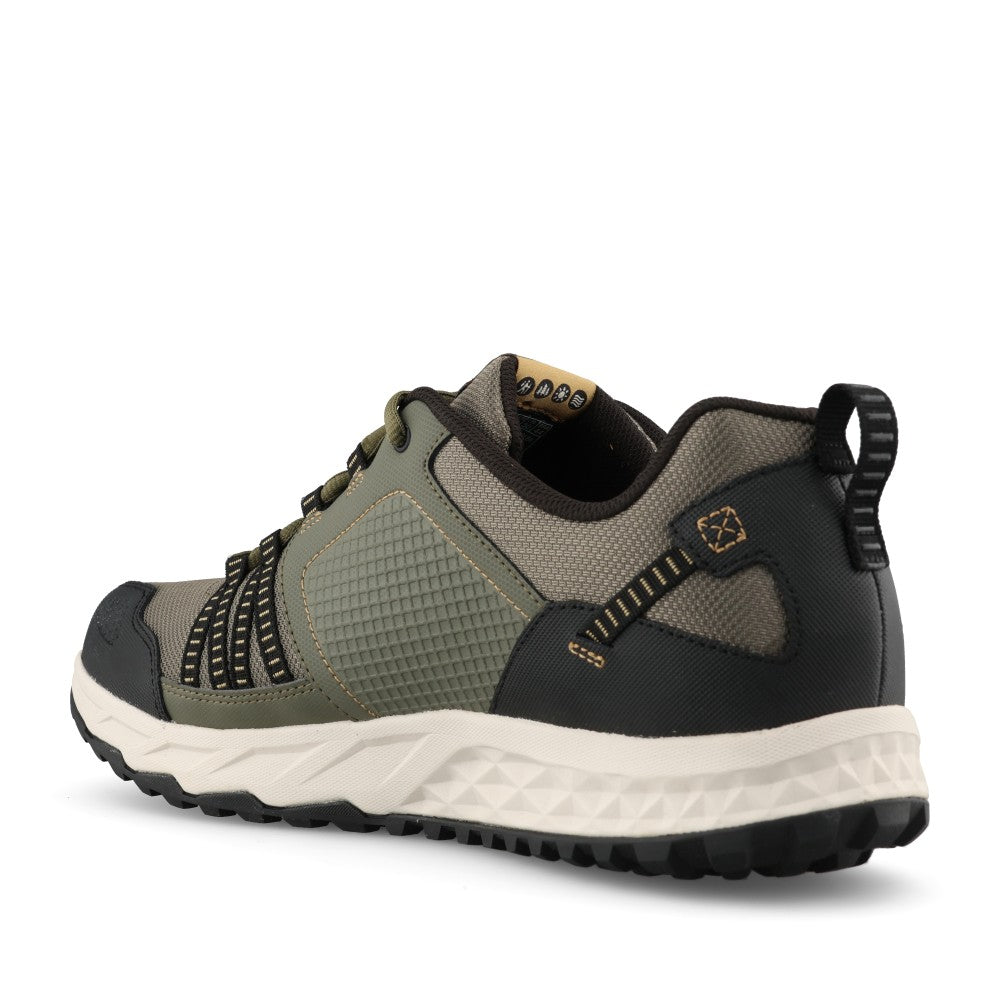 Skechers Mens 51591 Escape Plan Trainer In Olive