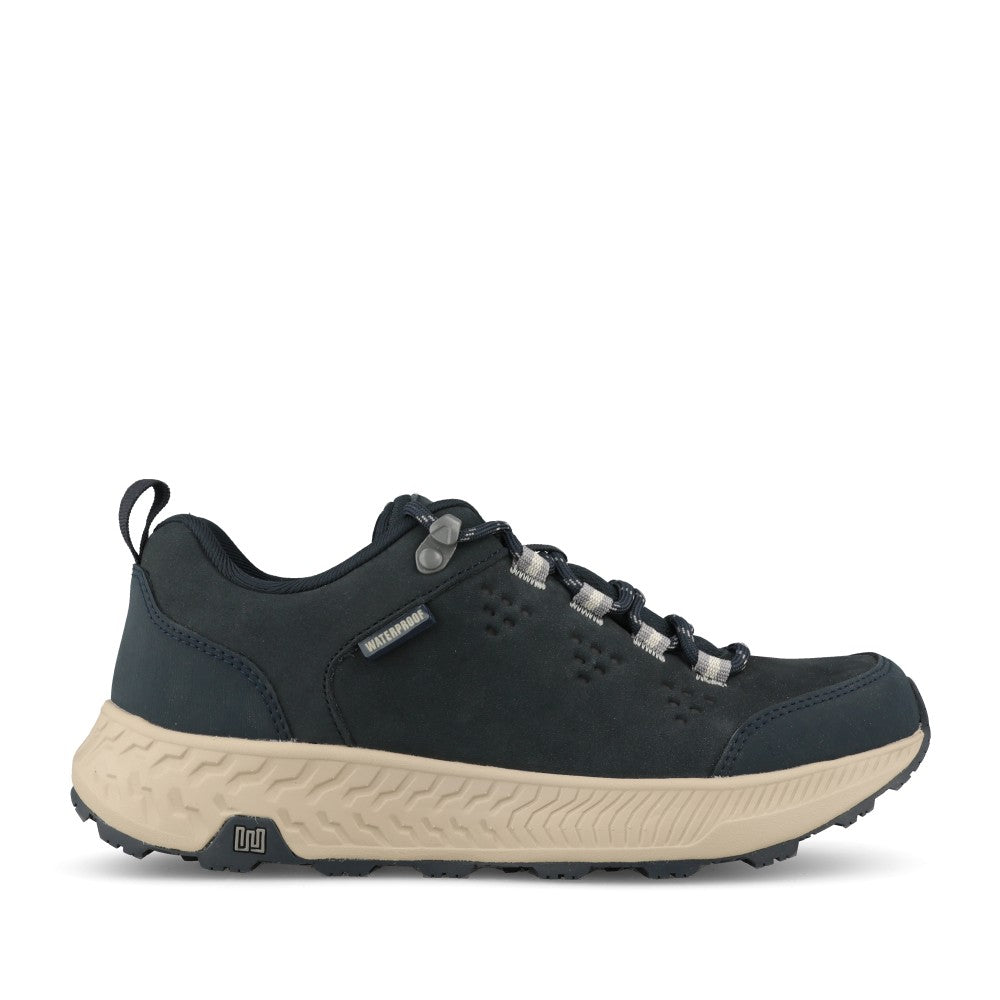 Waldlaufer Ladies 545950 Milli H-Fit Laced Trainer In Dark Blue