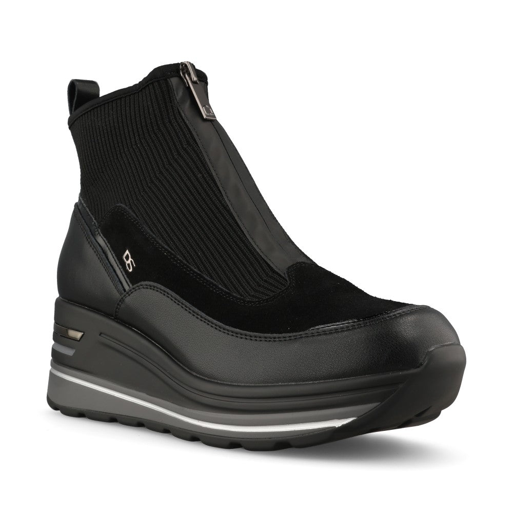 Donna Serena Ladies 566127DM Ankle Boot In Black
