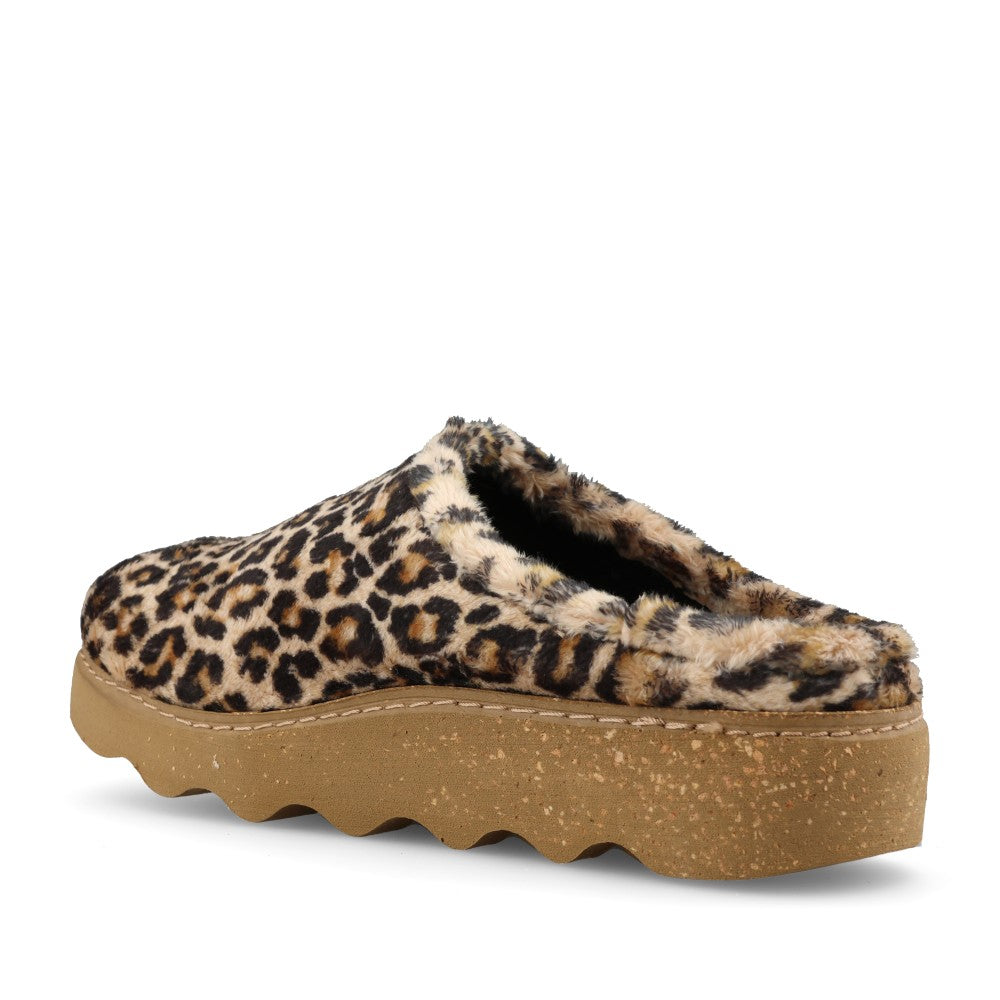 Ladies 6102 Foggia-D Mule Slipper In Leopard