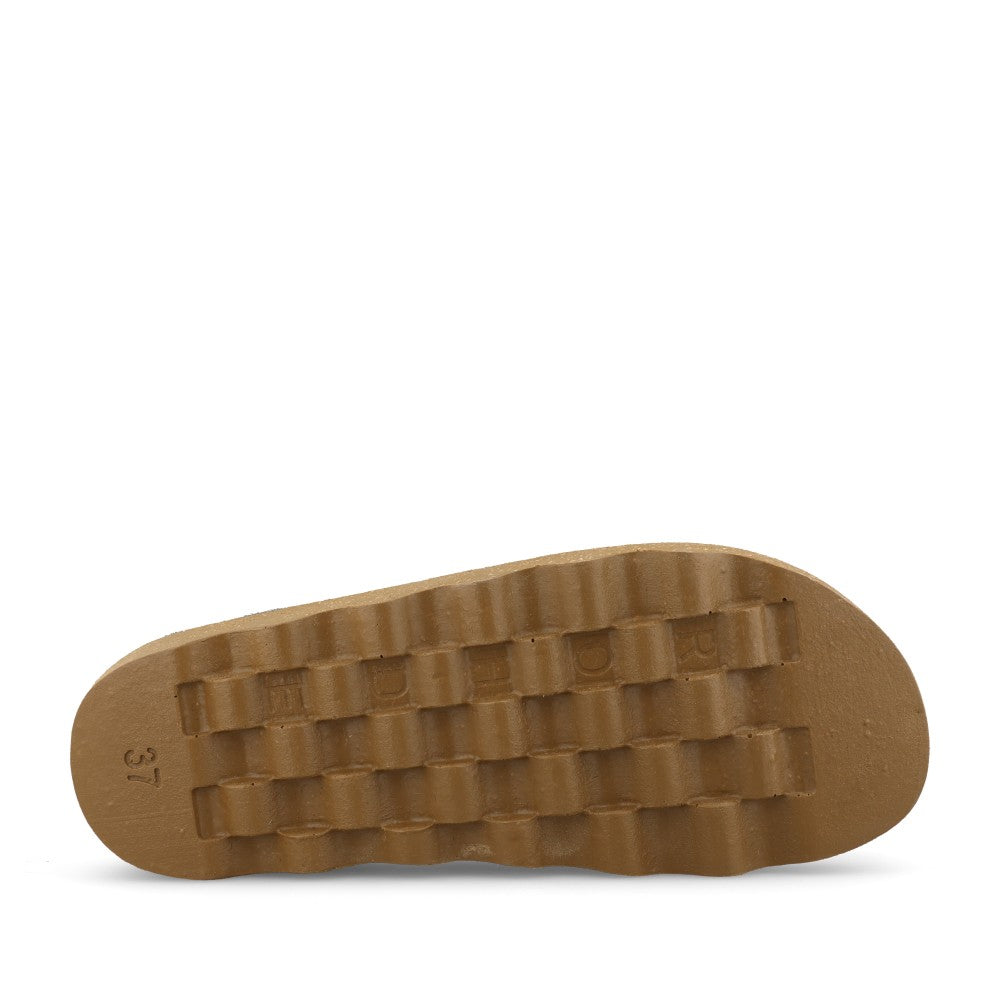 Ladies 6120 Foggia-D Mule Slipper In Stone