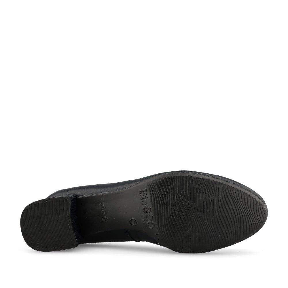 Bioeco 6939 Ladies H-FIT Mid Heel Court in Navy