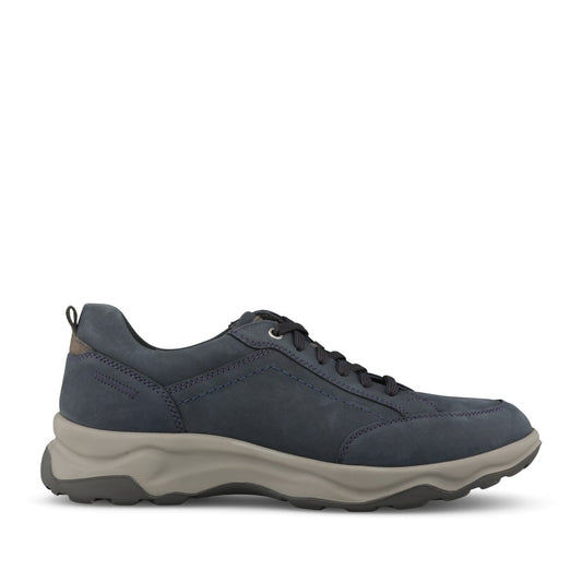 Waldlaufer Mens 718013 Max H-Fit Laced Trainer In Navy