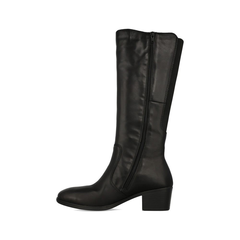 Rieker Ladies 73955 Long Leg Boot In Black