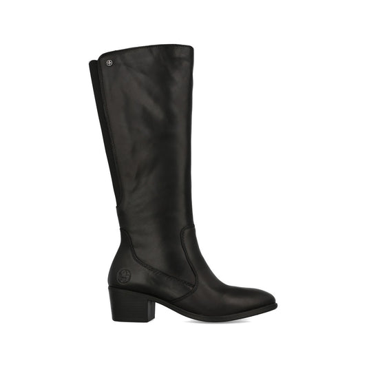 Rieker Ladies 73955 Long Leg Boot In Black