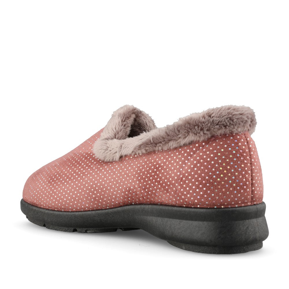 Ladies Betony 75492R 2V Slipper In Rose