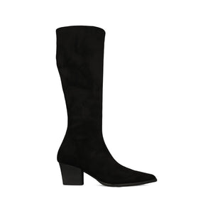 Miss Elastic Ladies 78150 Stretch Long Leg Boot In Black