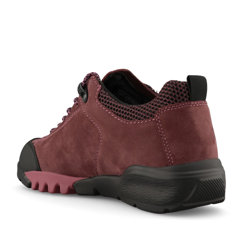 Waldlaufer Ladies 787952 Amiata H-Fit Walking Shoe In Berry