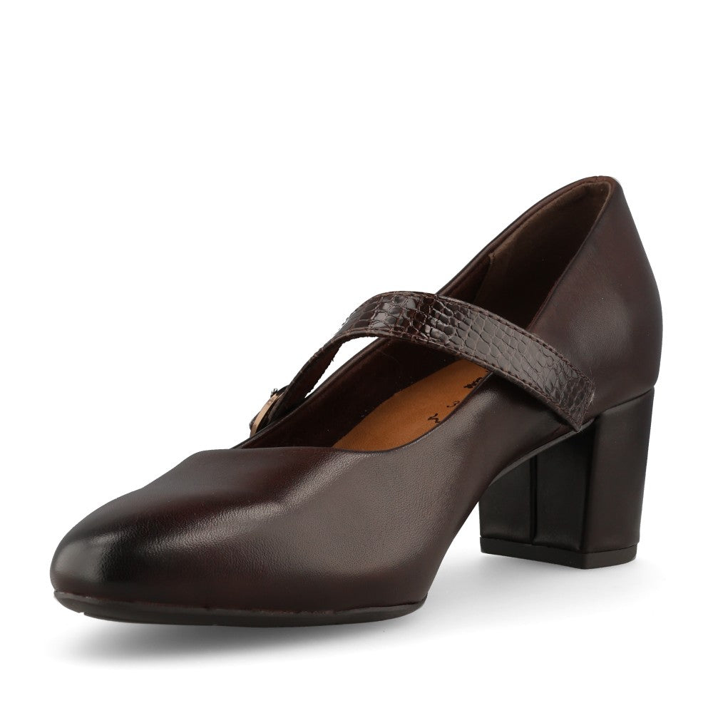 Jana Ladies 8-22701 Mary Jane In Mocha
