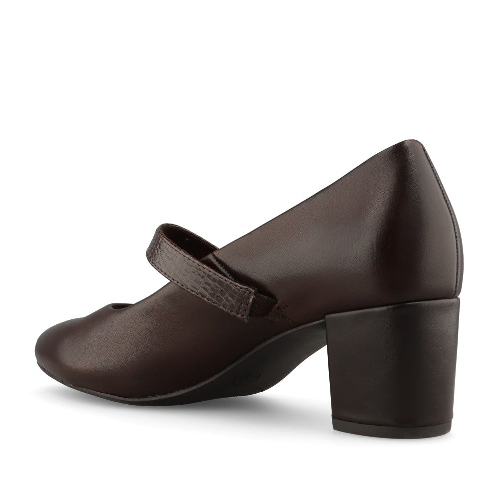 Jana Ladies 8-22701 Mary Jane In Mocha