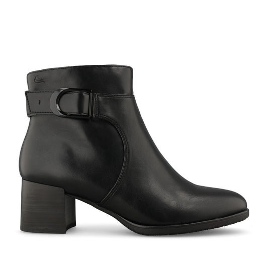 Jana Ladies 8-25370 Ankle Boot In Black