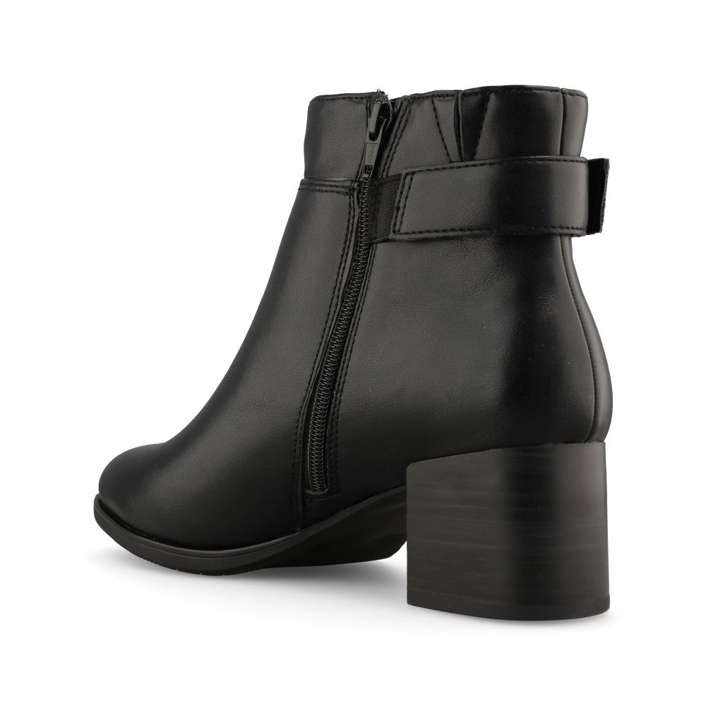 Jana Ladies 8-25370 Ankle Boot In Black
