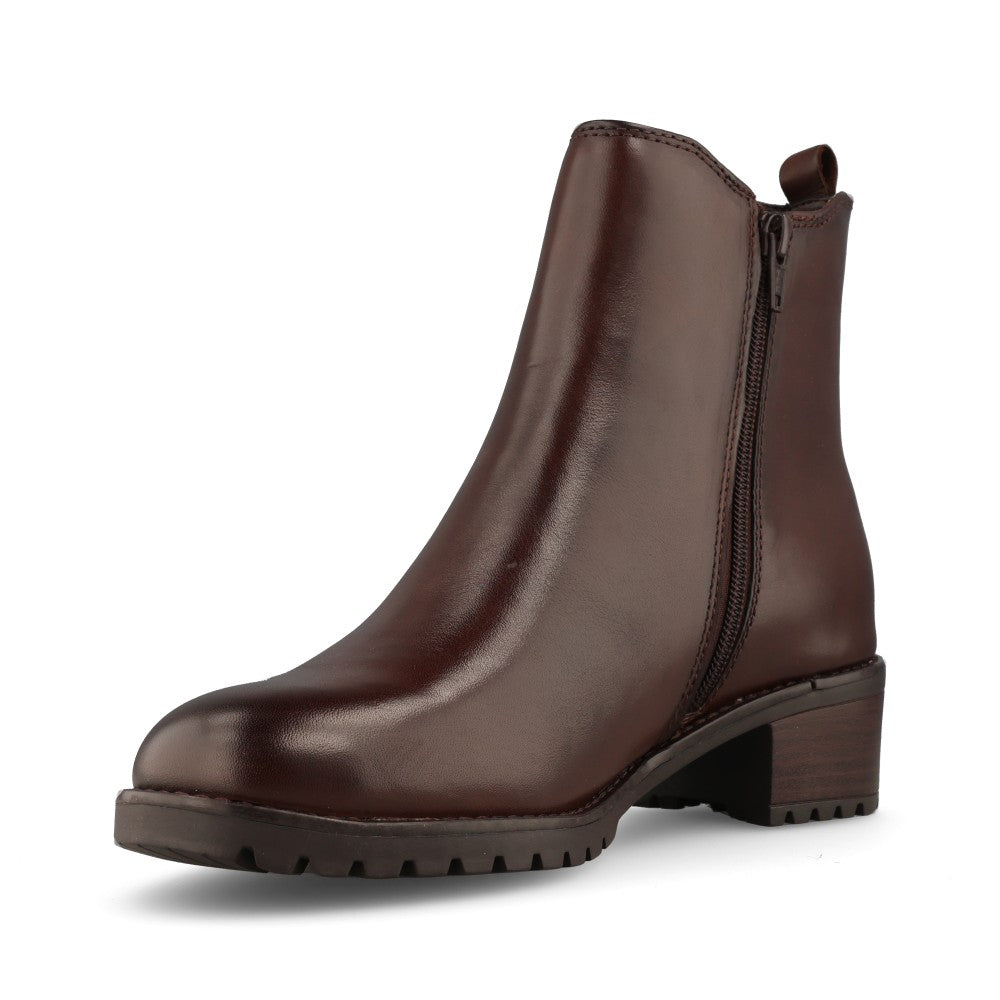 Jana Ladies 8-25710 Chelsea Boot In Mocha
