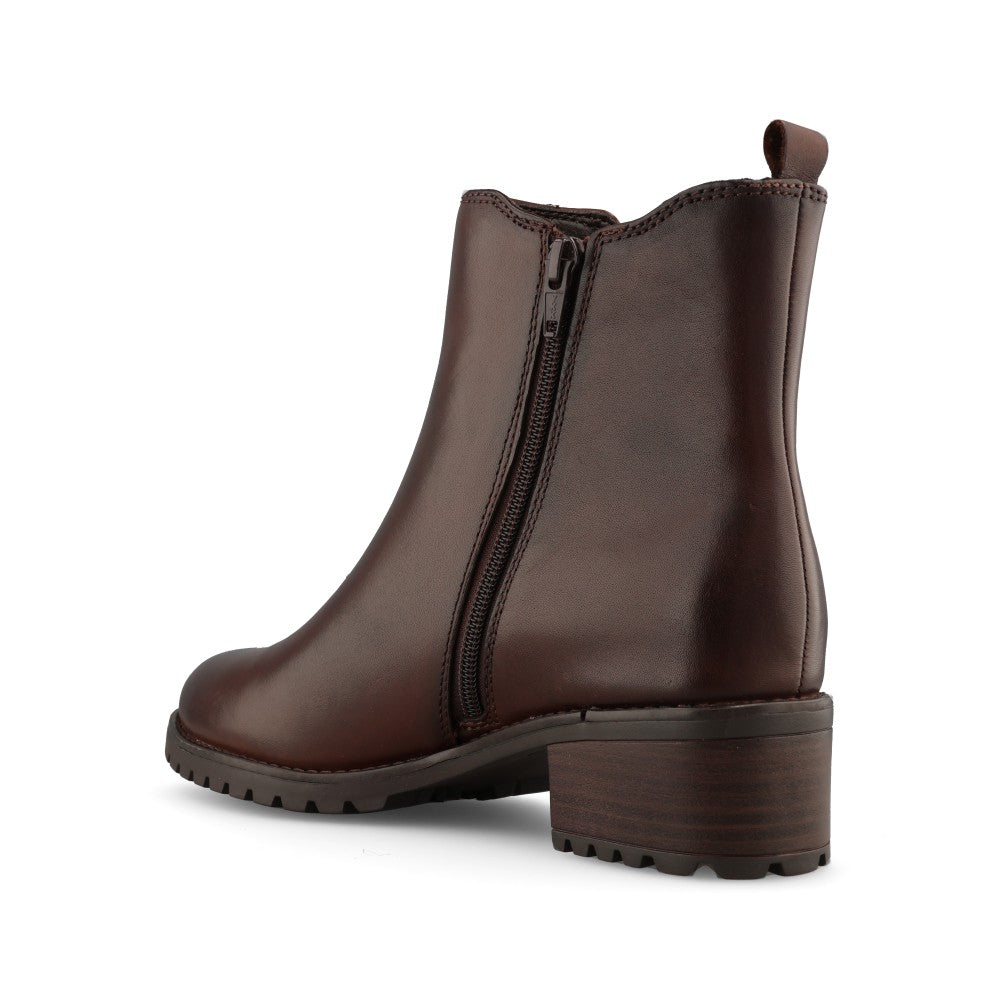 Jana Ladies 8-25710 Chelsea Boot In Mocha