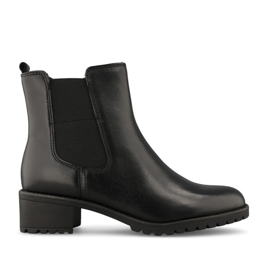 Jana Ladies 8-25710 Chelsea Boot In Black