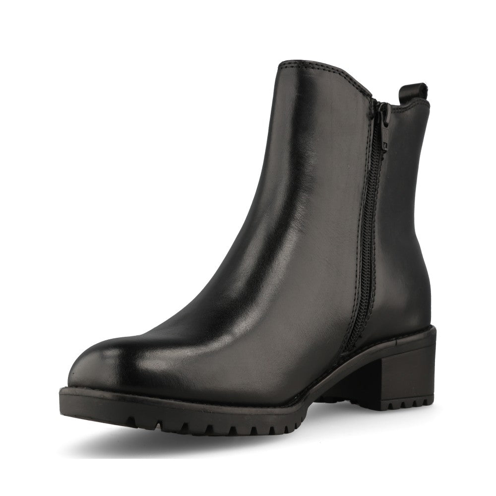 Jana Ladies 8-25710 Chelsea Boot In Black