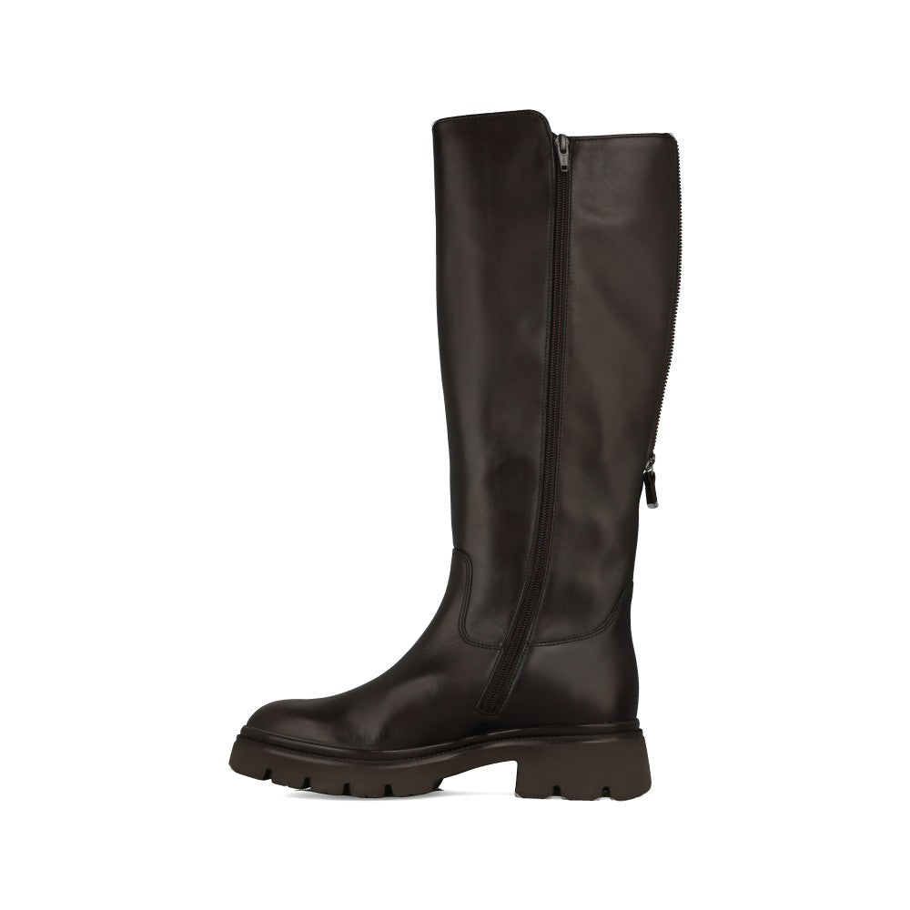 Gabor Ladies 8021.02.004 Match Long Leg Boot In Dark Brown