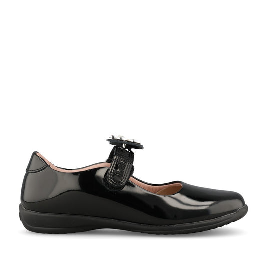 Lelli Kelly Girls LKSO8464 Selena F-FIT Mary Jane in Black Patent