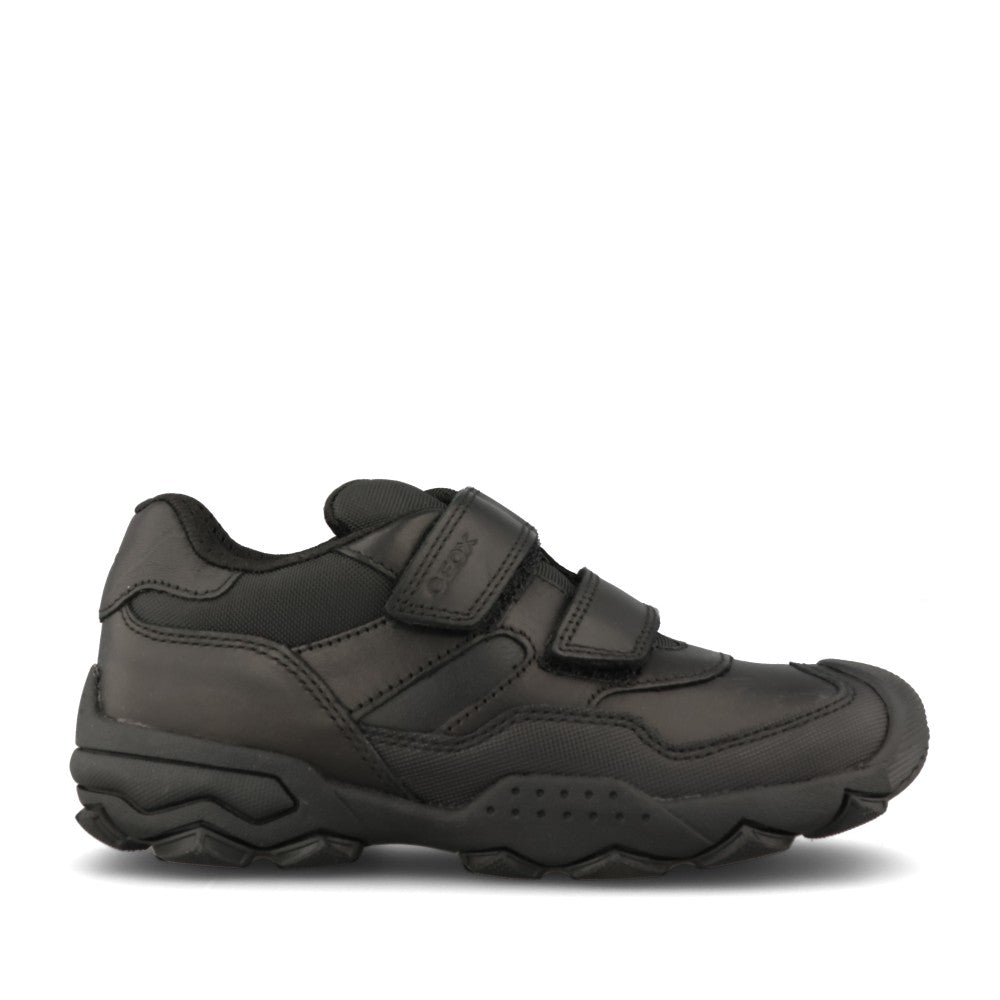 Geox Boys J669VC J Buller Velcro Shoe in Black
