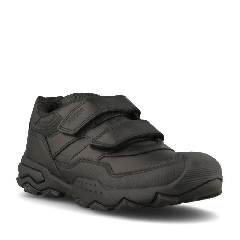 Geox Boys J669VC J Buller Velcro Shoe in Black