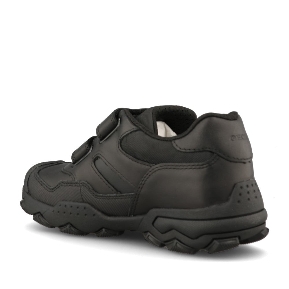 Geox Boys J669VC J Buller Velcro Shoe in Black