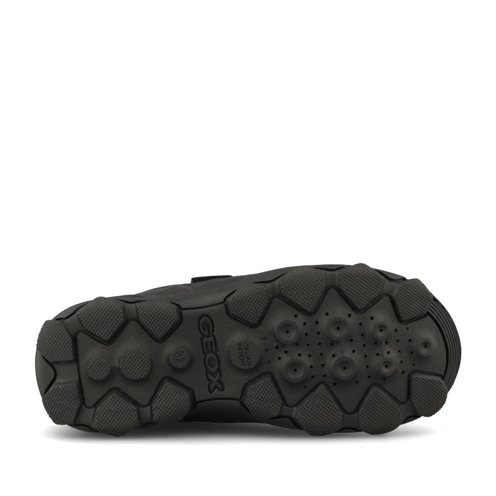 Geox Boys J669VC J Buller Velcro Shoe in Black