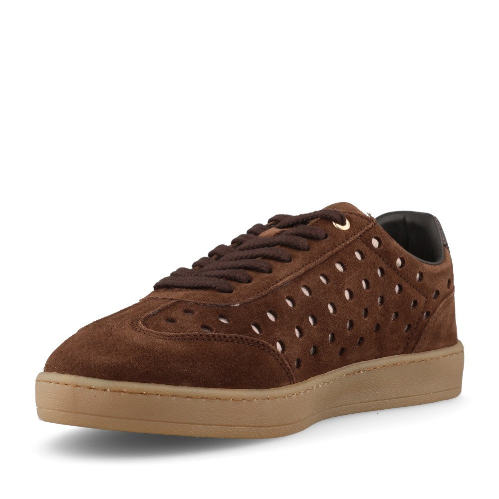 Gioseppo Ladies 80779 Trainer In Chocolate