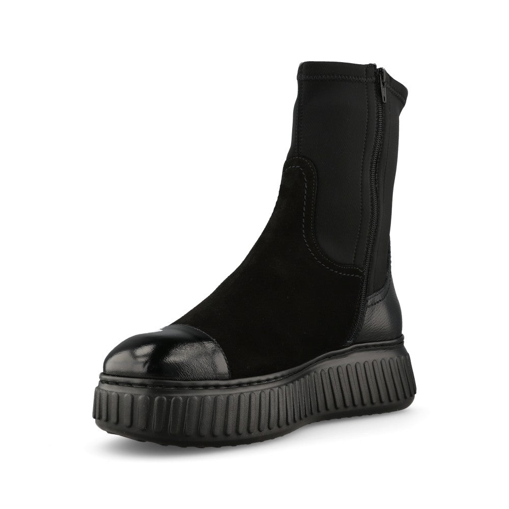 Wonders Ladies A-5207 Boot In Black