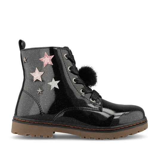 XTI Girls 154116 Ankle Boot In Black Patent