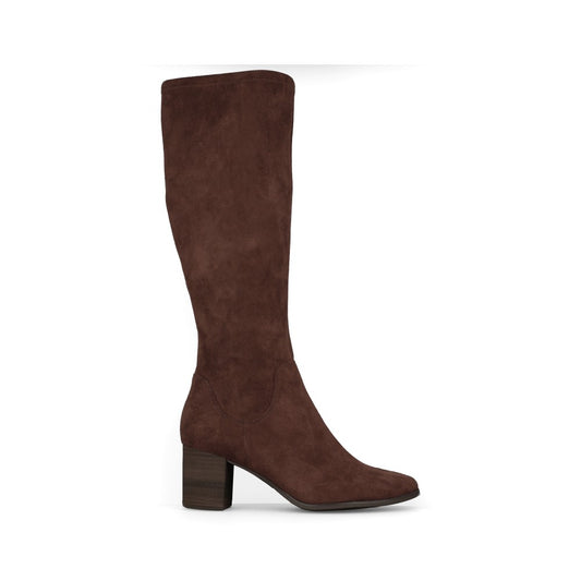 Caprice Ladies 9-25503 Pull-On Knee High Boot In Choco