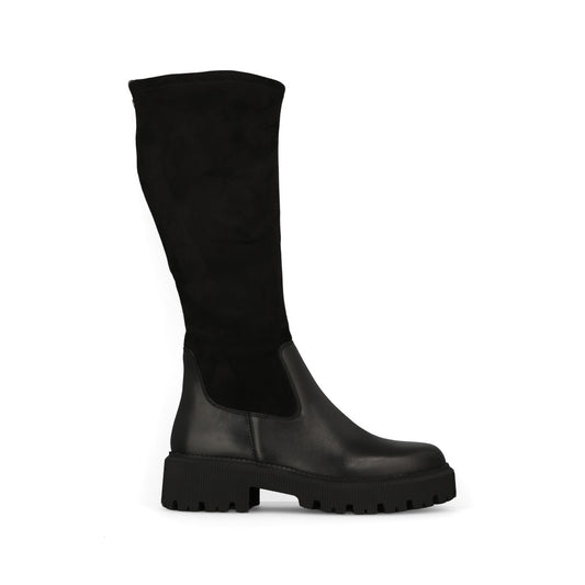 Caprice Ladies 9-26509 Chunky Sole Knee High Boot In Black