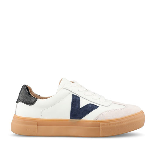 Drilleys Ladies Ninety Trainer In Blue Flurry