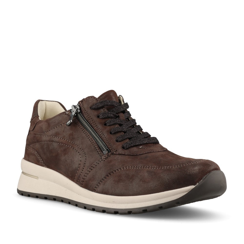 Ladies Inessa 928002 H-Fit Trainer in Brown