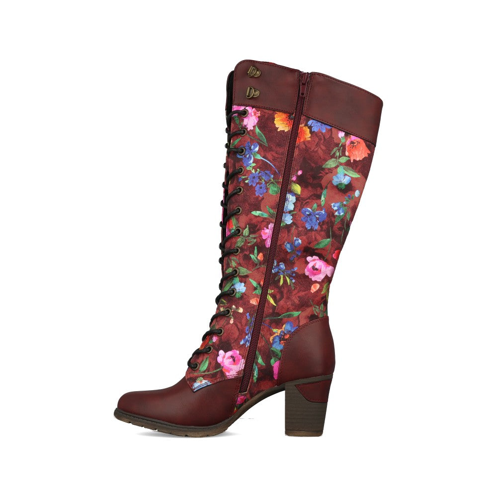 Rieker Ladies 96040-90 Long Leg Boot In Multi