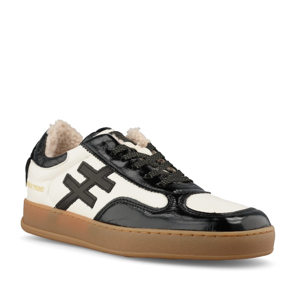 Another Trend Ladies A034 9391 Trainer In White