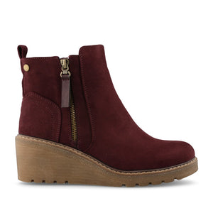 Shoes By Emma Ladies Antwerp Boot In Burgundy