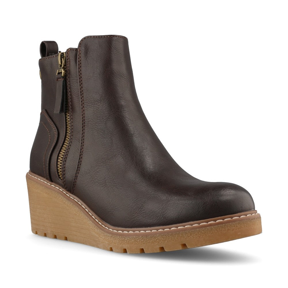 Shoes By Emma Ladies Antwerp Boot In Dark Brown