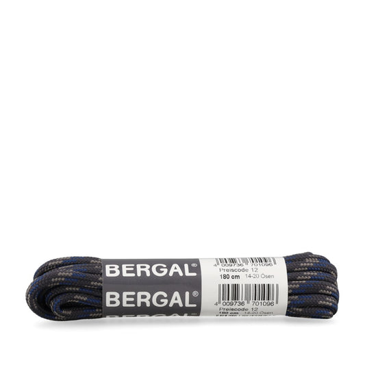 Bergal Shoe Laces 180cm in Blue and Navy