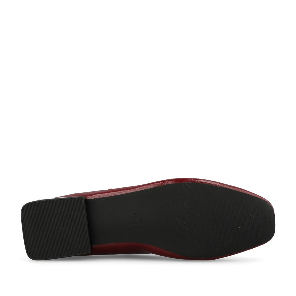 Una Healy Ladies Bookends Mary Jane Shoe In Berry Blaze