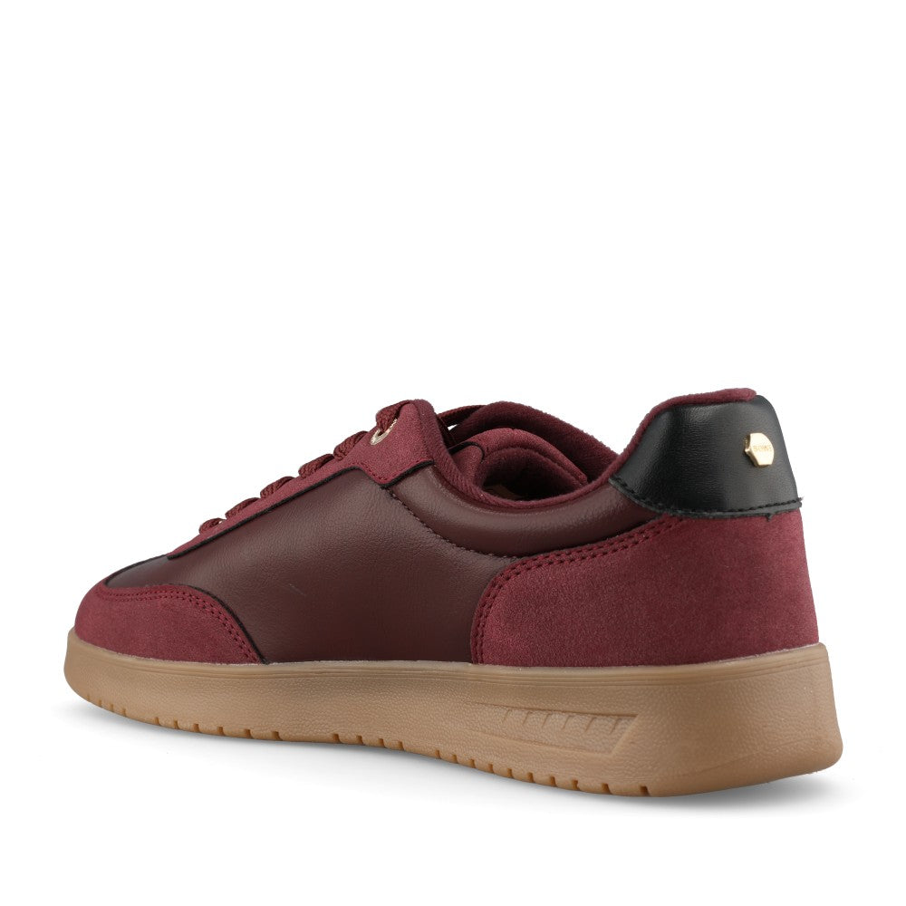 Lloyd & Pryce Ladies Borland Trainer In Cabernet