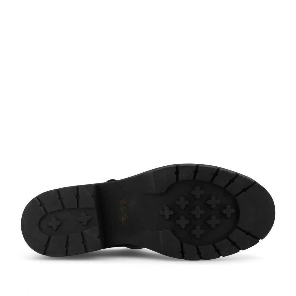 Girls Brunel T-bar Shoe In Black