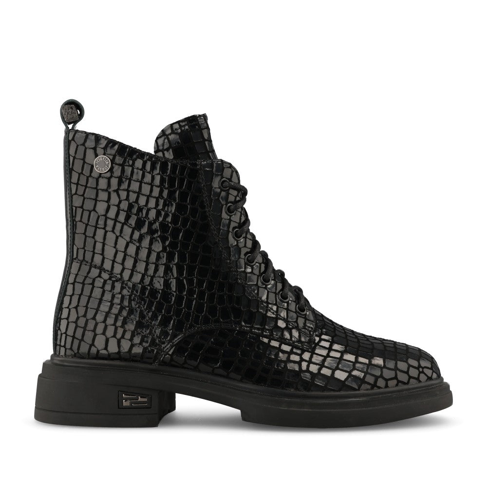 Loretta Vitale Ladies C4204 Ankle Boot In Black