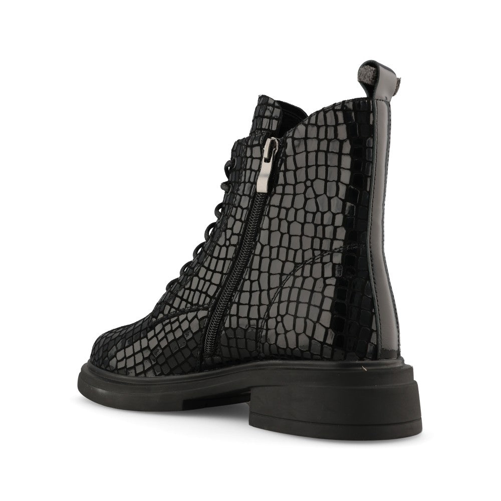 Loretta Vitale Ladies C4204 Ankle Boot In Black