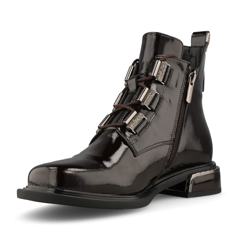 Loretta Vitale Ladies C9699 Ankle Boot In Brown