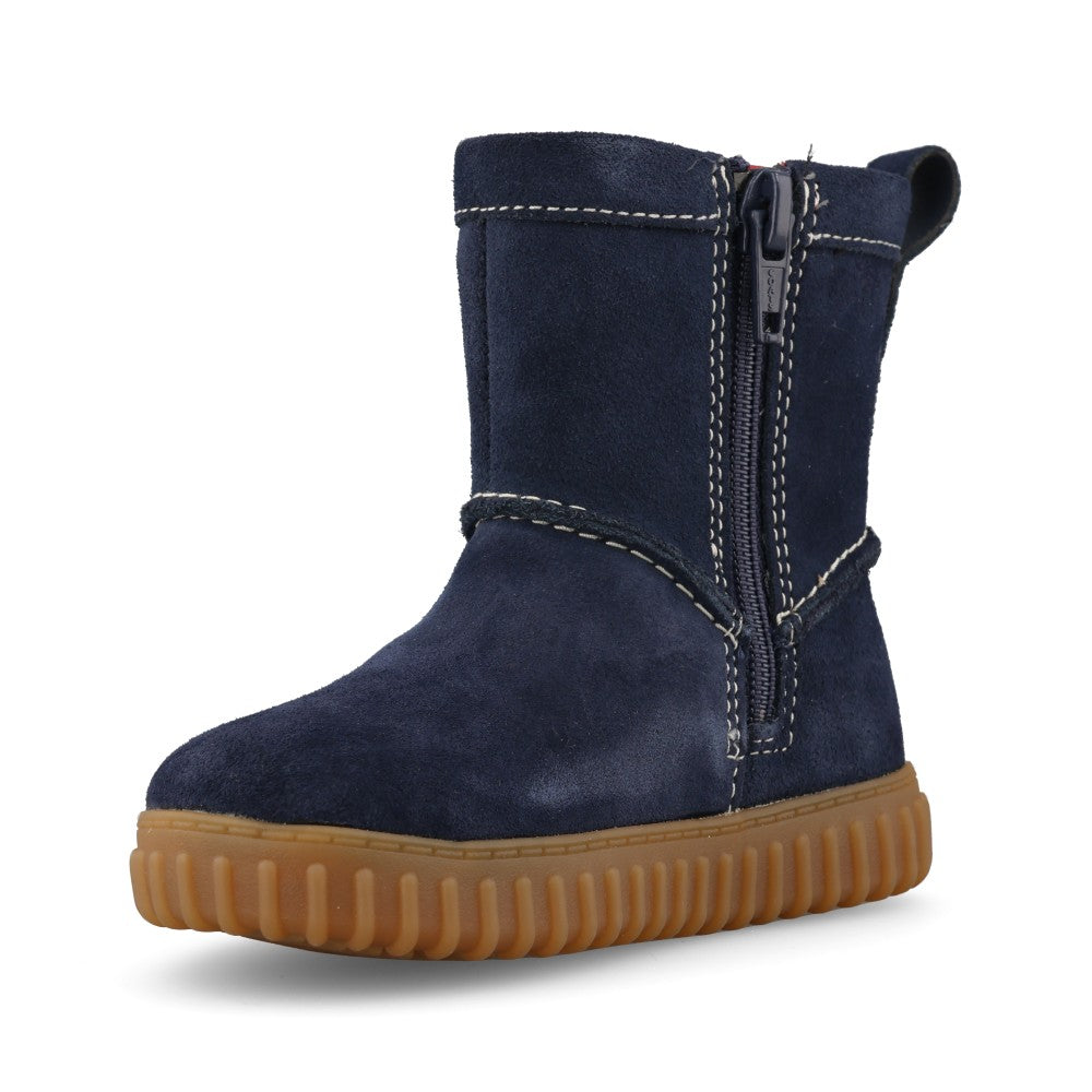 Clarks Girls Cove Spirit T F-Fit Boot in Navy