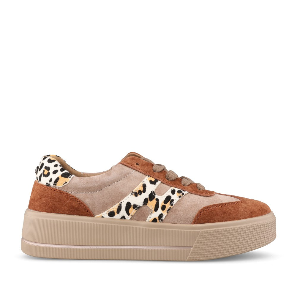 Ladies Patrizio Como Cremona Trainer in Leopardo