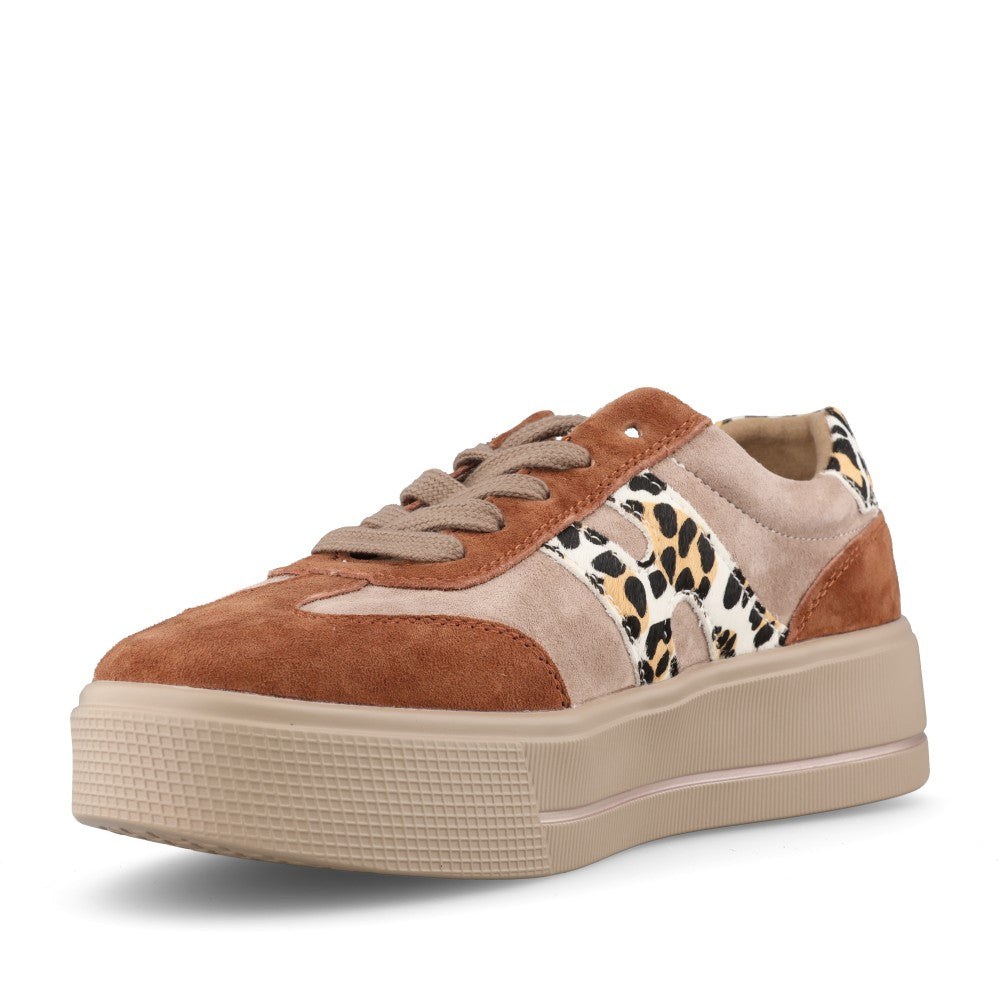 Ladies Patrizio Como Cremona Trainer in Leopardo