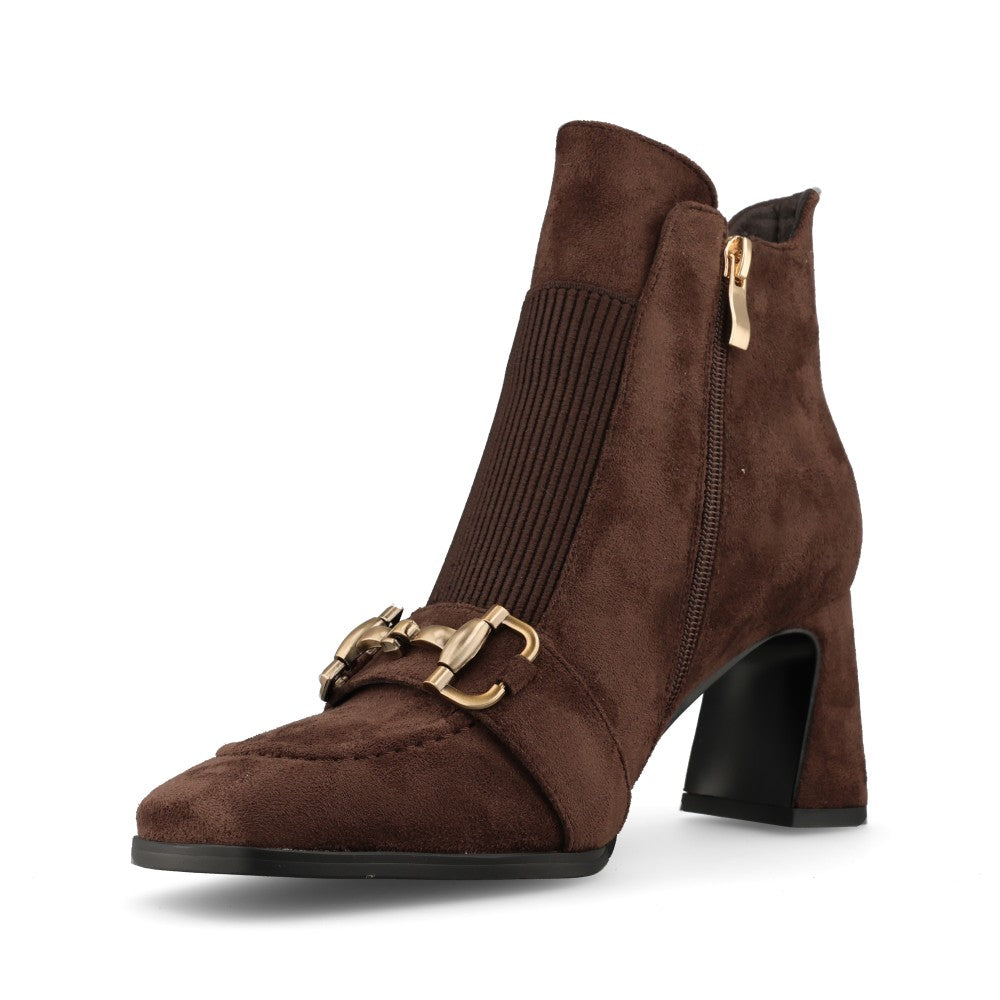 Redz Ladies D2531-D1710 Ankle Boot In Brown