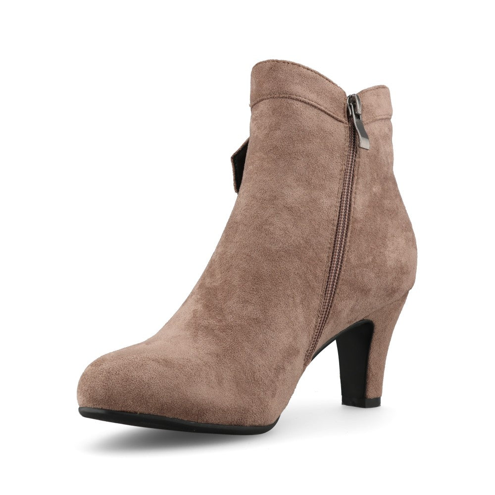 Redz Ladies D6031 Ankle Boot In Taupe